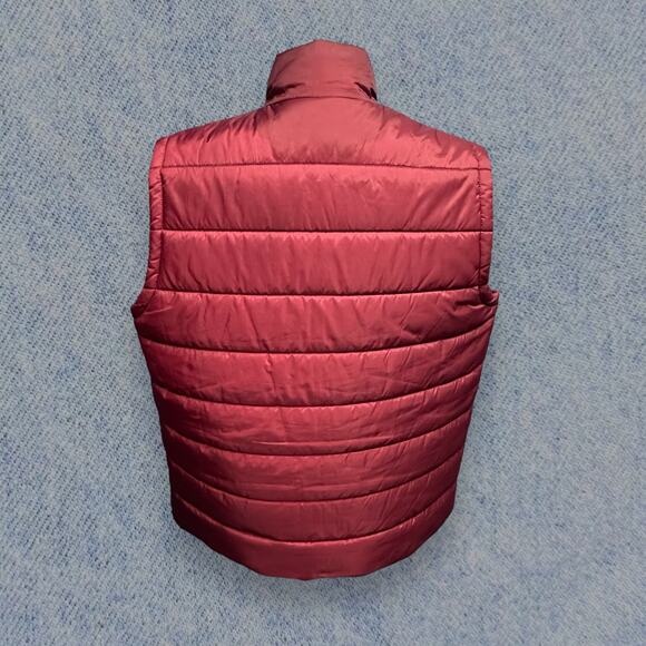 Michael Kors Men’s Burgundy Puffer Vest - Size L - Picture 2 of 7